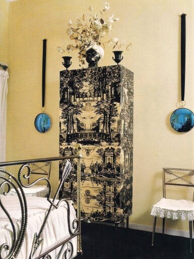 Villa Fornasetti interior. Photo: Archivio Fornasetti.