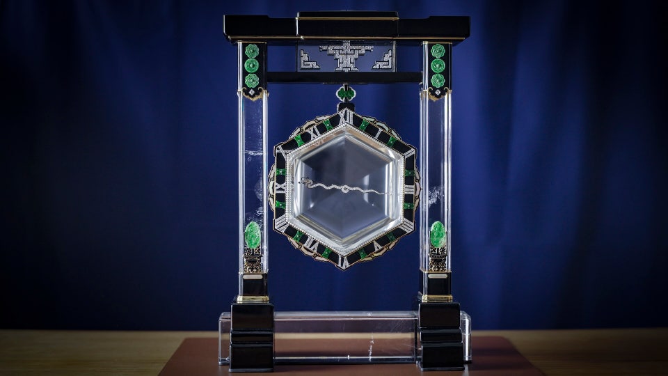 Cartier Portico Clock No. 4