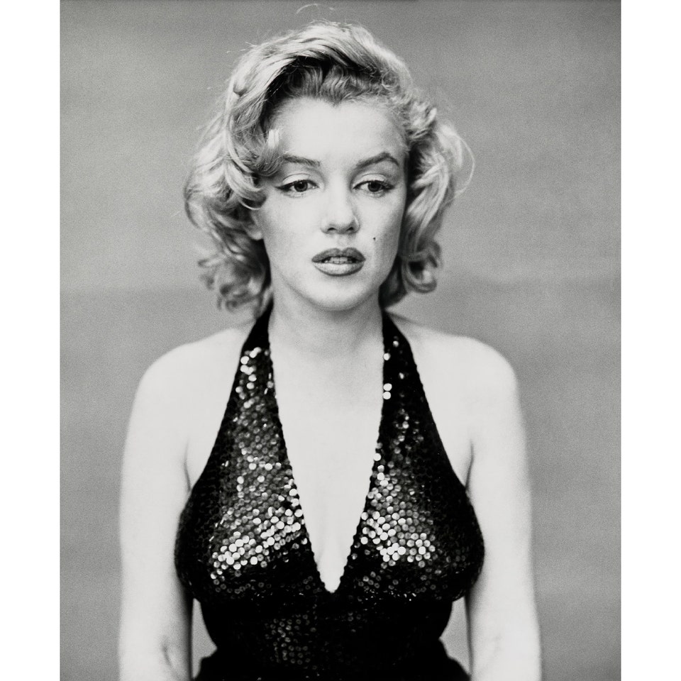 Richard Avedon Marilyn Monroe, actress, New York City, 5-6-57. Phillips Photographs Auction New York October 2026