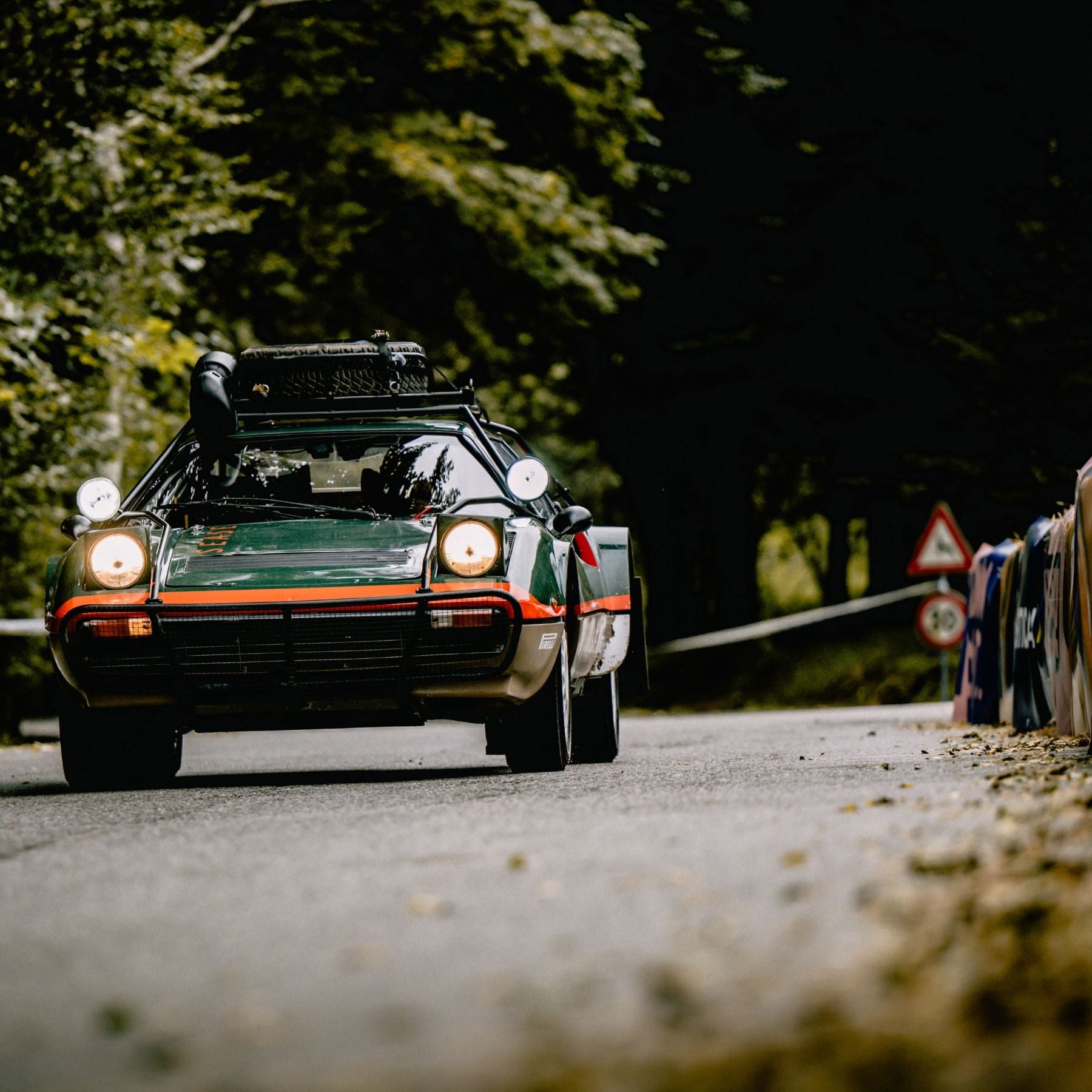 Car at the Tutto Bene Hillclimb event.