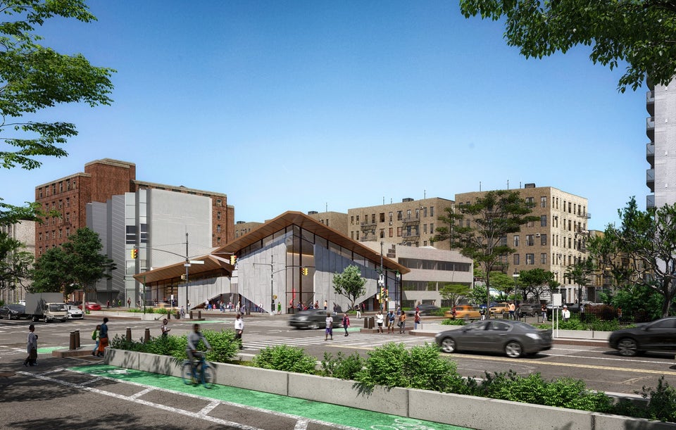 The Bronx Museum South Wing Exterior Render, Courtesy Marvel