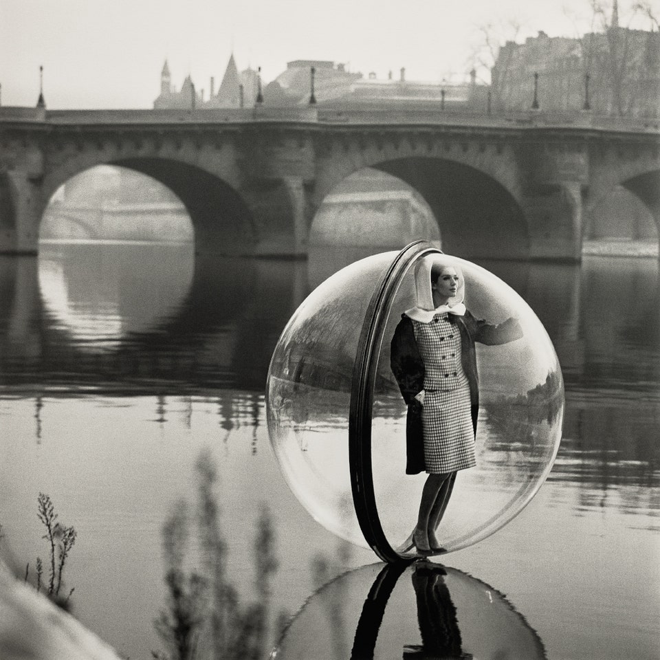Melvin Sokolsky Simone, Bubble, Seine, Paris Photographs Auction New York October 2026