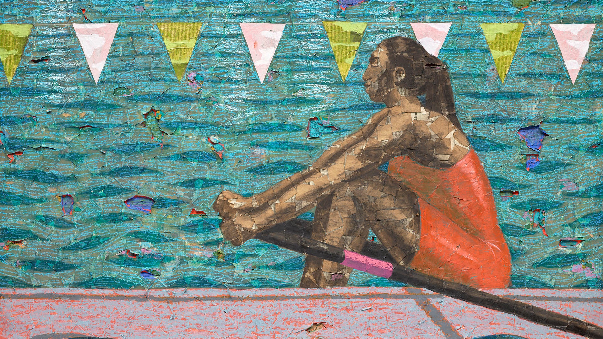 DEREK FORDJOUR Single Sculler Stride