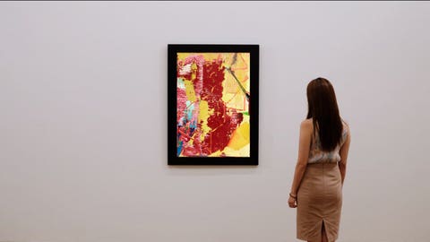 Chaos, controlled: Gerhard Richter’s ‘Abstraktes Bild (522-1)’